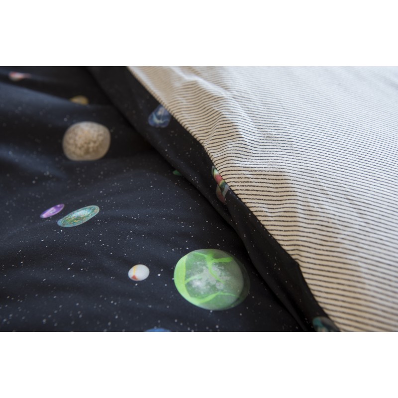 Snurk Bettwäsche Garnitur UNIVERSUM 160x210+65x100 cm