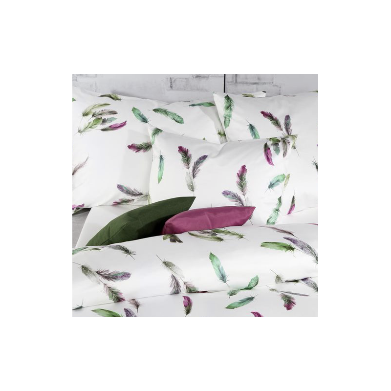 Tamara R Emotion Satin Bettwäsche Loressa grün