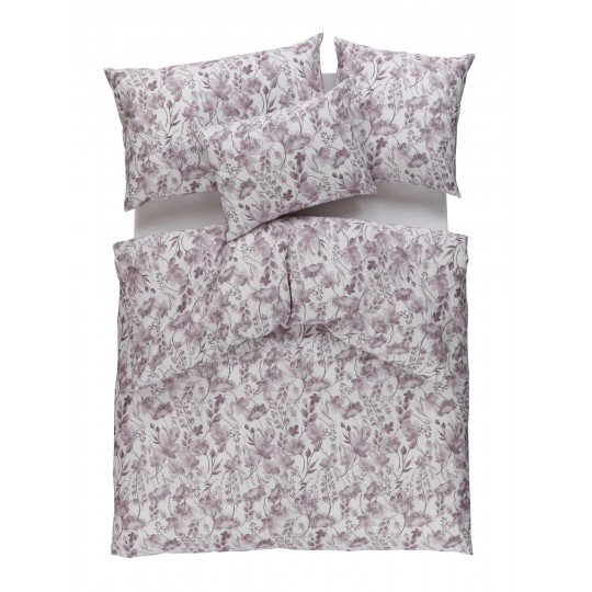 AColori Satin Bettwäsche Garnitur JIL lila