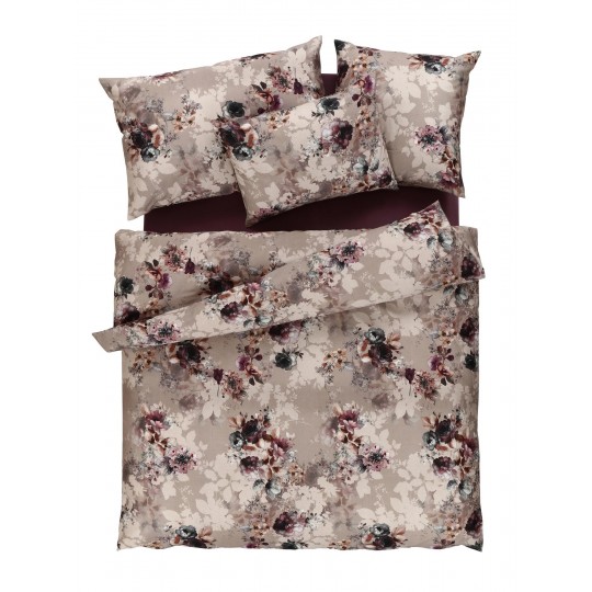 Tamara R Selection Satin Bettwäsche POETTE violett