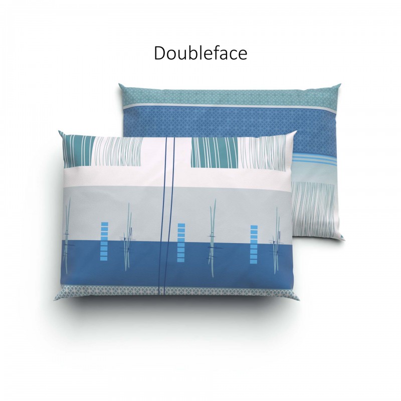 Bettwäsche Jersey AMALFI blau