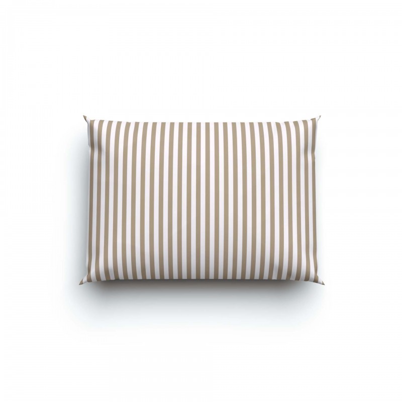 Lotus Bettwäsche Bambus STREIFEN greige