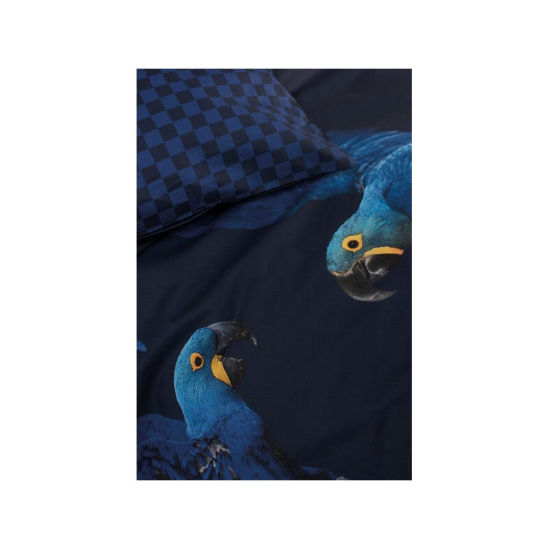 Snurk Bettwäsche Garnitur BLUE PARROT160x210+65x100 cm