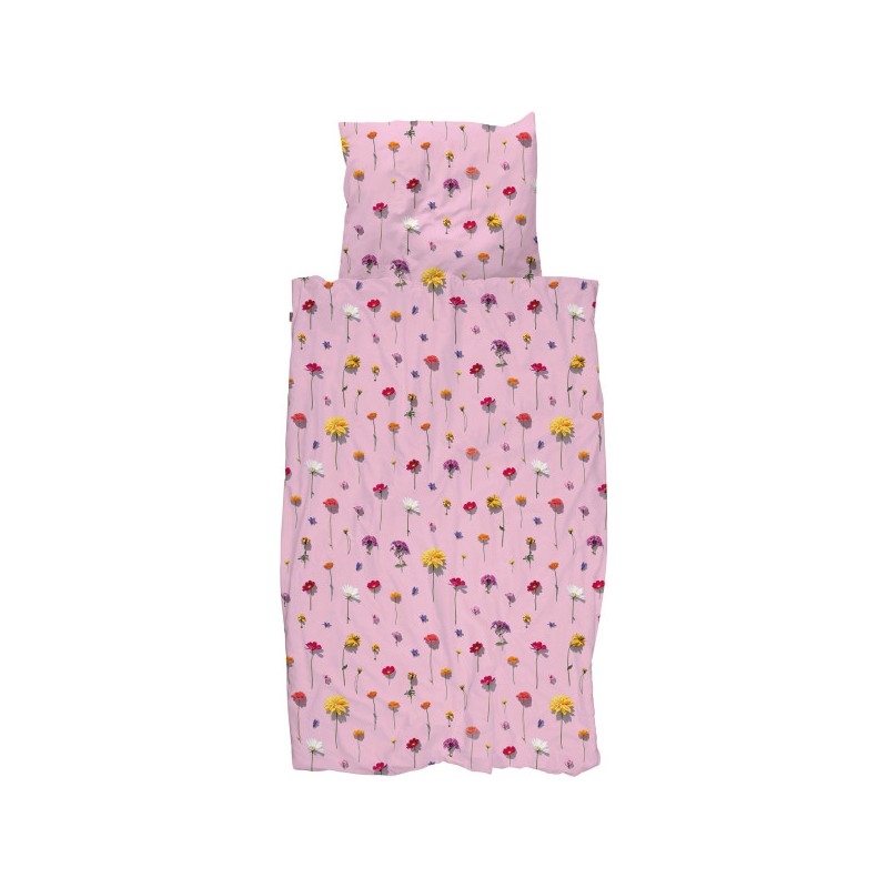 Snurk Bettwäsche Garnitur BLOOM PINK 160x210+65x100 cm