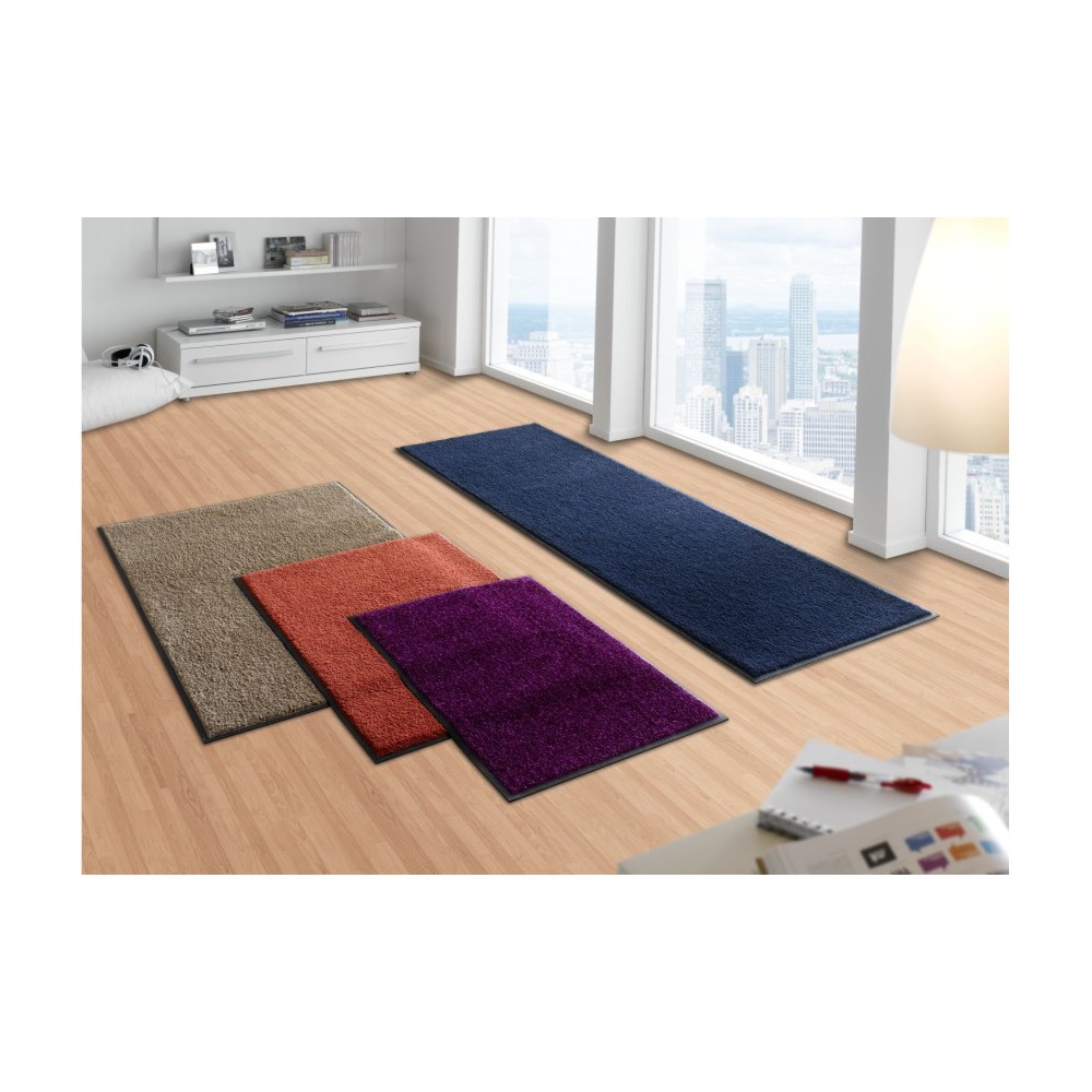 Fussmatte Uni Wasch Clean 50x75 cm, grosse Auswahl an Uni Farben und