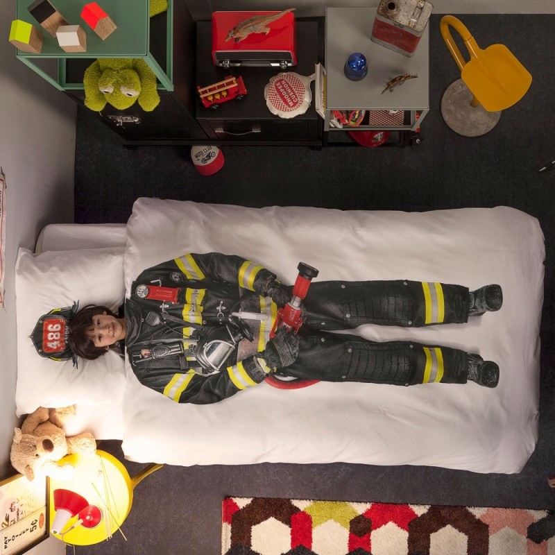 Kinderbettwäsche Snurk Feuerwehrmann