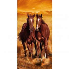 Strandtuch Arizona Horses 76x152 cm