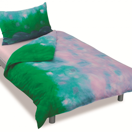 AColori Satin Bettwäsche Garnitur Pittura