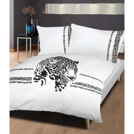 Bettwäsche mit Stickerei Leo Spirit Tiger