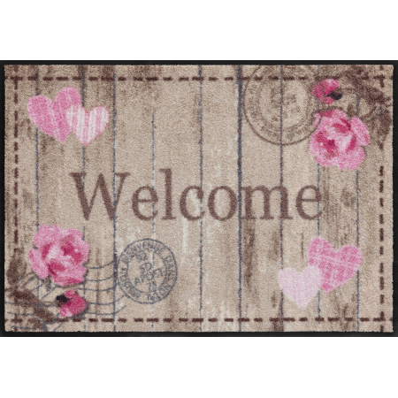 Fussmatte Welcome Roses 50x75 cm